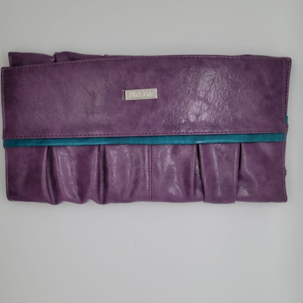 Miche Natalie Flap Closure Pleated Classic Shell Purple/Teal Shell Only